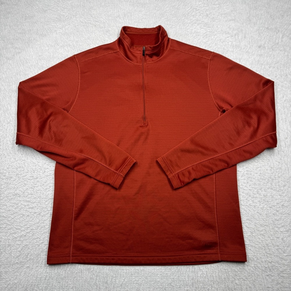 REI Coop 1/4 Zip Sweater Midweight Base Layer Outdoor Hiking‎ Camping Men's XL